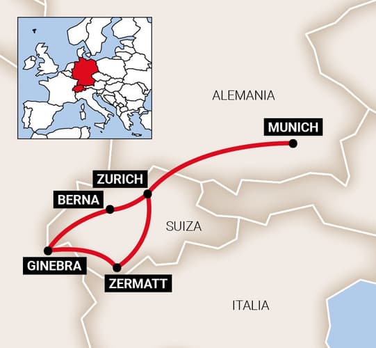 图像 - Baviera y Suiza
