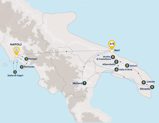 Kuva - Tour i Segreti del Sud