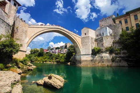 De costa a cañón: Croacia y Bosnia y Herzegovina, viaje sin conductor de 8 días (varios países)