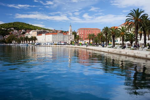 De costa a cañón: Croacia y Bosnia y Herzegovina, viaje sin conductor de 8 días (varios países)