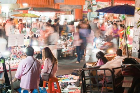 Degustación gastronómica de Bangkok, recorrido en grupos pequeños
